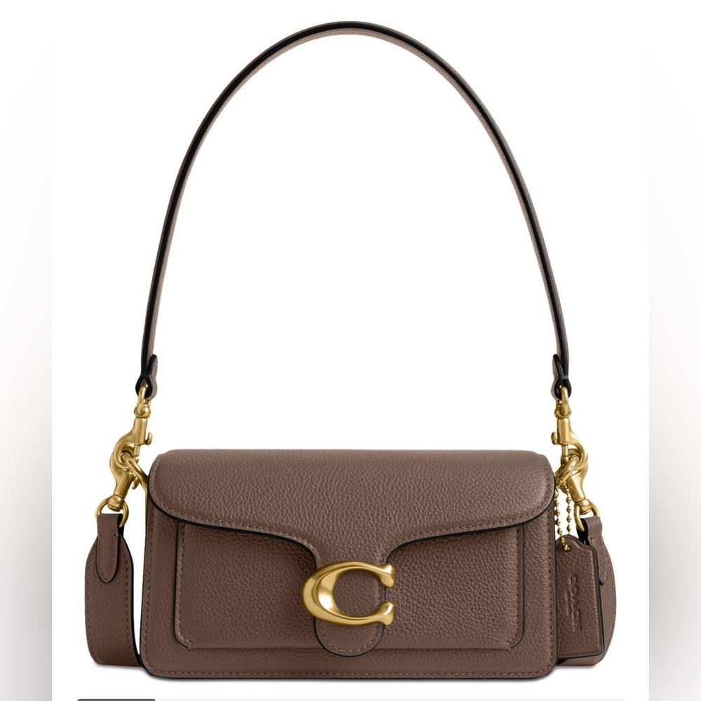 Polished Pebble Leather Mini Tabby Shoulder Bag Mini 20